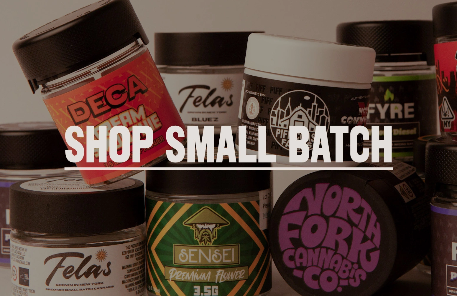 Click to shop small batch flower